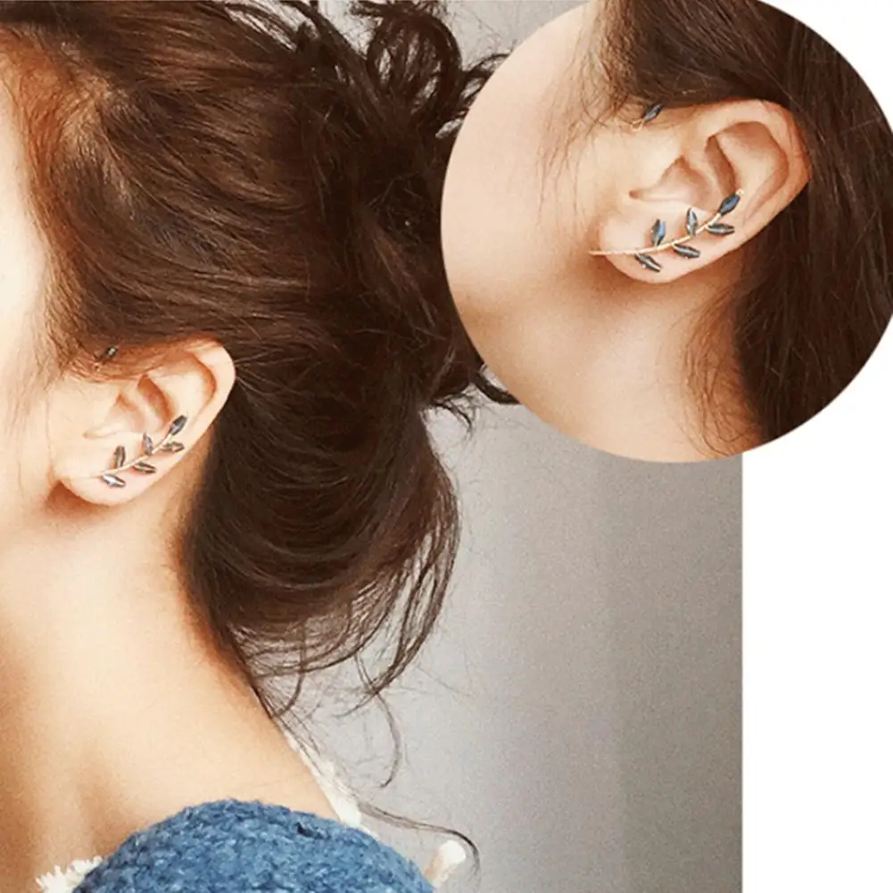 1Pc Charm Gold-plated Unique Ear Cuff Clip Non Pierced Earring Jewelry for Women | Украшения и аксессуары