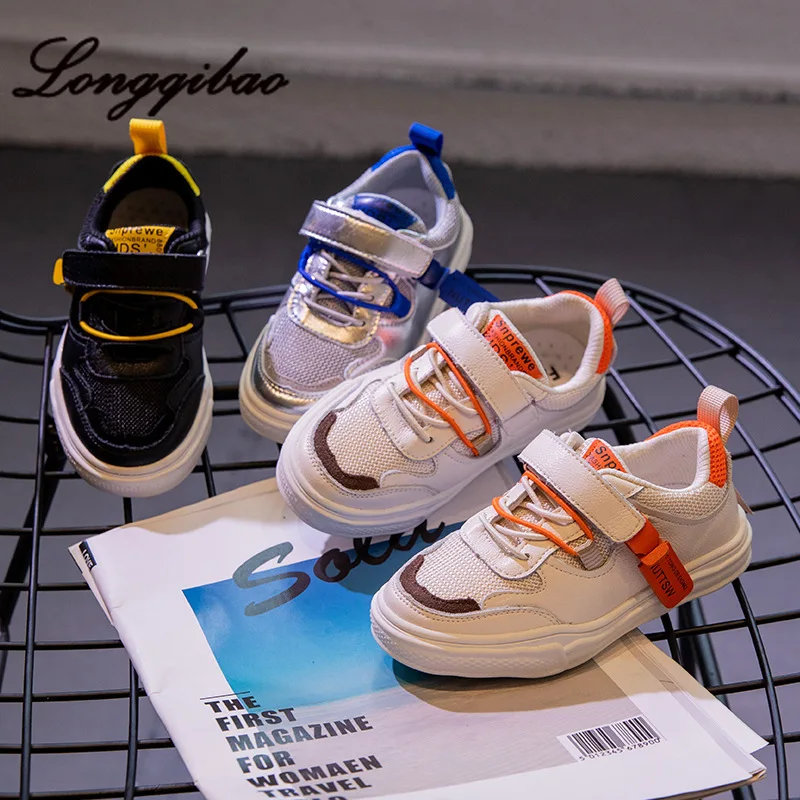 

2019 autumn children's net shoes boys and girls soft bottom non-slip sports shoes in the big children casual students running sh