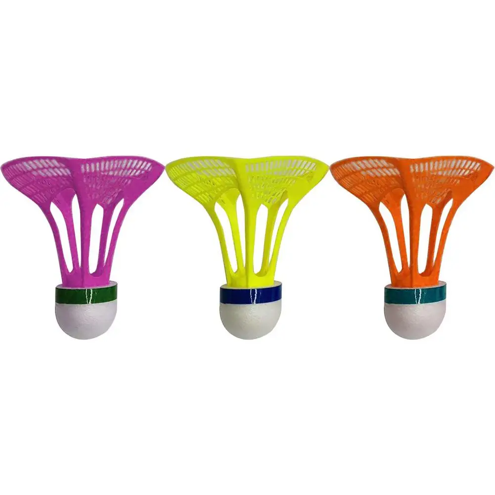 3pcsBadmintonShuttlecockBallWindproofOutdoorAirShuttleBall