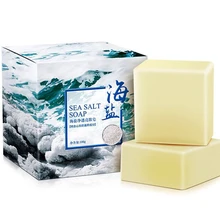 100 г Удаление прыщей поры, акне лечение море мыло с солью очиститель увлажняющее козье молоко мыло для ухода за кожей мытье основа мыло дропшиппинг