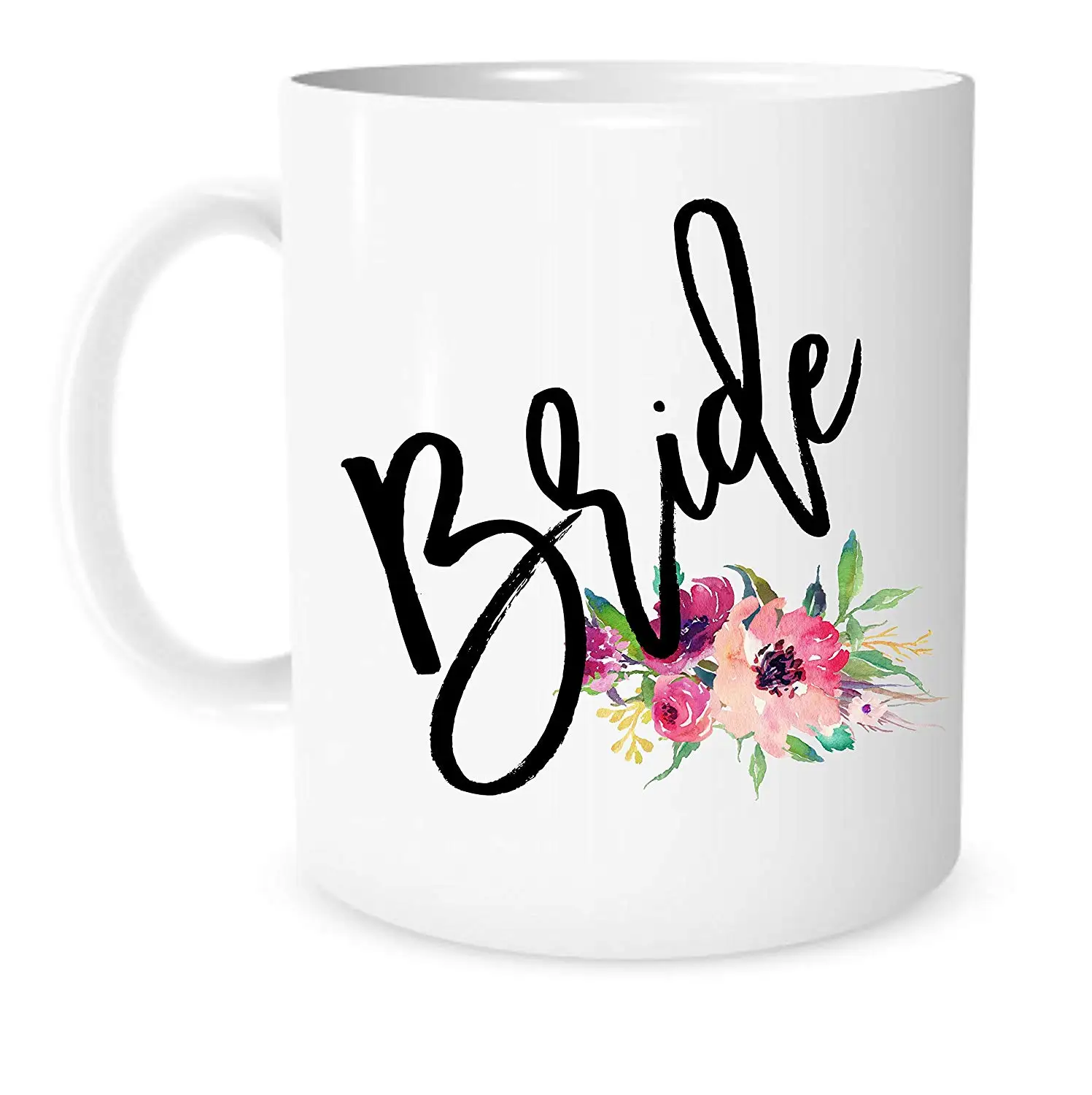 

Does This Ring Make Me Look Engaged/Bride Mug 11 Ounce White Ceramic Coffee Tea Mug Engagement Wedding Gift