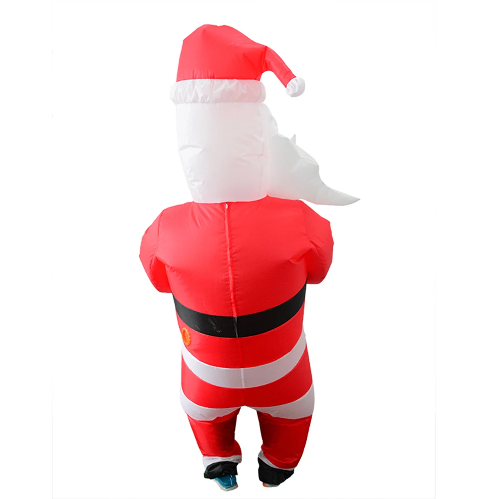 Santa Claus Inflatable Costume Snowman Cosplay Costume Halloween Party Festival Stage Pick Me Up For Chidlren Adults New