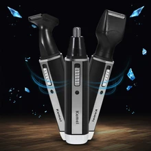 Уход за волосами, 3 в 1, электрический триммер для волос в носу, электрический триммер для ушей в носу, аккумуляторные бритвенные инструменты для мужчин, триммер для бровей