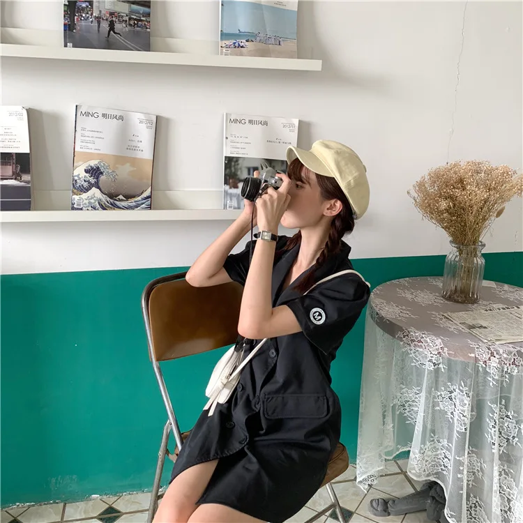 Фотосессия, корейский стиль, осень, стиль, сеть, красный ветер, Ретро стиль, повседневный костюм, куртка, модная