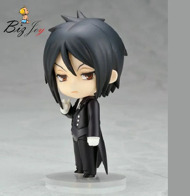 Фигурка Kuroshitsuji Black Butler Себастиан микаелис 10 см ПВХ Подарочные игрушки куклы Коллекционная нендороидная модель аниме