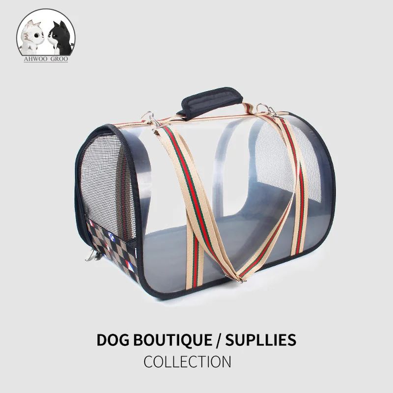 Fashion Pet Carrier for Cats Dog Breathable Folding Cage Collapsible Crate Handbag Plastic Carrying Shoulder Bags Pets Supplies Fashion Pet Carrier for Cats Dog Breathable Folding Cage Collapsible Crate Handbag Plastic Carrying Shoulder Bags Pets Supplies