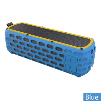 

ES-T63 Waterproof Solar LED Light Speaker Bluetooth 4.0 Wireless HiFi Speaker for Outdoors Climbing Cycling with Built-in Mic