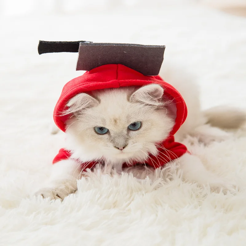 

Luxury Dog Clothes Dog Hoodie Abrigos Para Combinar Con Mi Perro Hundekleidung Funny Kitchen Knife Halloween Sweater Fashion New