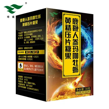 

[hot Selling Models] Green Health Garden Deer Pizzle Ginseng Maca Oysters Polygonatum Tablets 0.5G * 60 Tablets Packaging 24