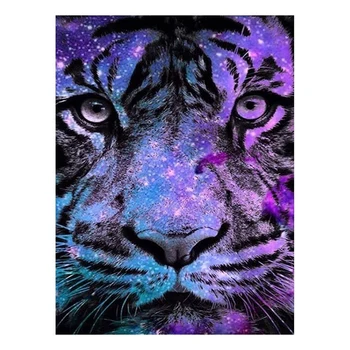 

DIY 5D Diamond Painting Kit for Adults Diamond Art Kit, Paint with Diamonds Embroidery Painting Cross Stitch-Tiger