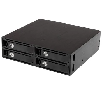 

StarTech.com 4-bay mobile rack backplane for 2.5in SATA/SAS drives, 13.3 cm (5.25"), Storage drive tray, 2.5", 2000 GB