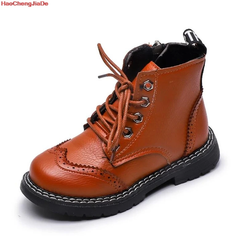 

Children Martin Boots Girls Shoes Children Warm Boots Fashion Non-slip Girl Princess Boot Autumn Winter Kid Sneakers