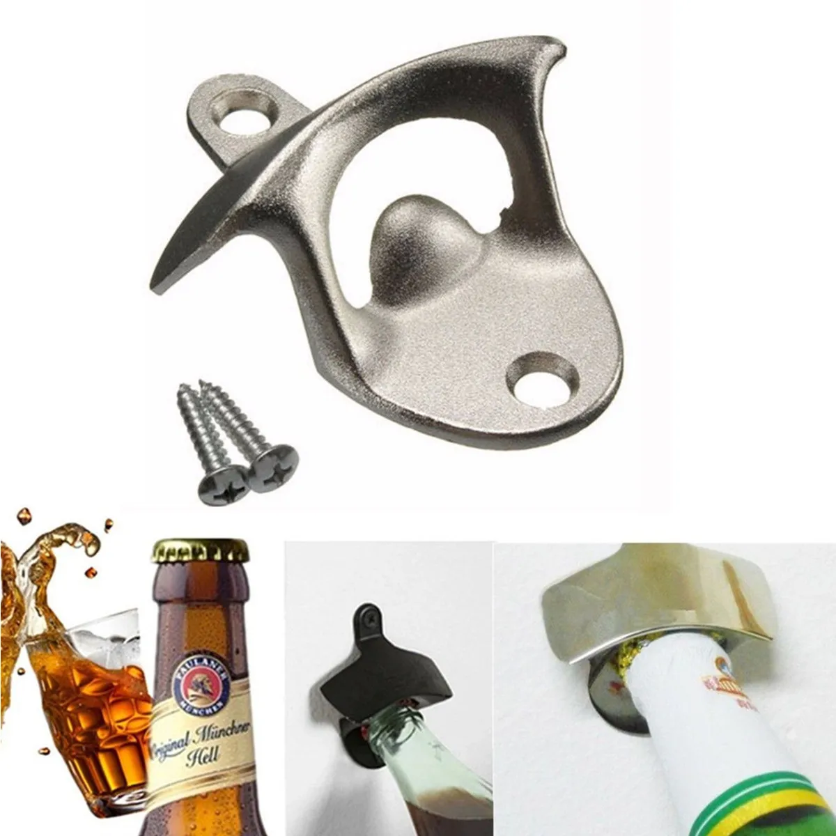 Wine Beer Opener-Tools Bottle-Opener Soda Kitchen-Tool Wall Hanging Type Beer Opener Unique Durable Home Business Gift
