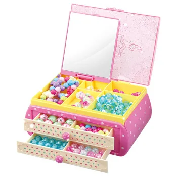 

Toys Small Flower Fairy Flowers Sunrex Jewlery Box Children DIY Crystal Candy Hand-woven Beaded Bracelet