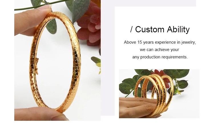 ANIID Copper Bangles Set For Women Charm African Bracelet Dubai Jewelry Gold Color Designer Arabic Luxury Fashion Hawaiian Gift ANIID Copper Bangles Set For Women Charm African Bracelet Dubai Jewelry Gold Color Designer Arabic Luxury Fashion Hawaiian Gift
