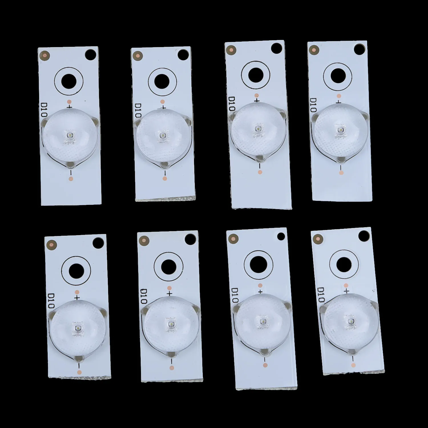 

50Pcs 3V Lamp-Beads With Optical Lens-Fliter For 32-65 Inch LED TV Repair White
