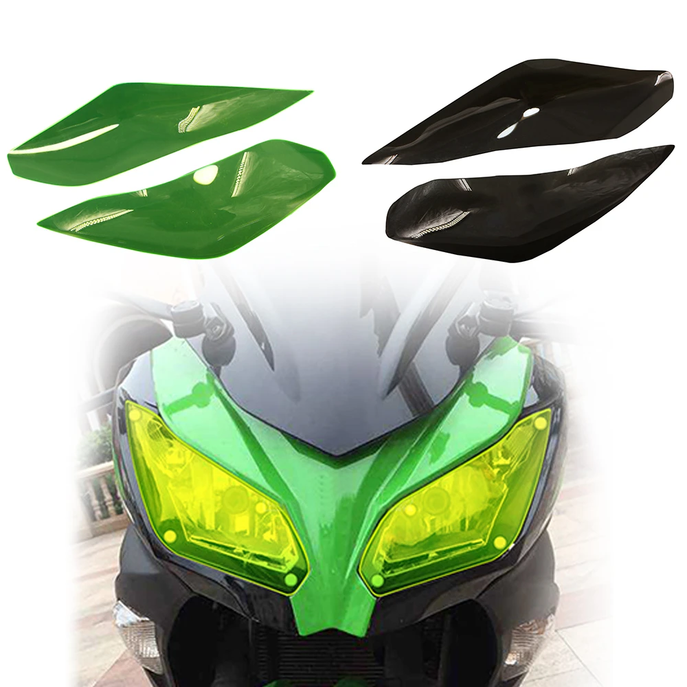 NINJA250.400.ZX6R用 ヘッドライトスモークカバー