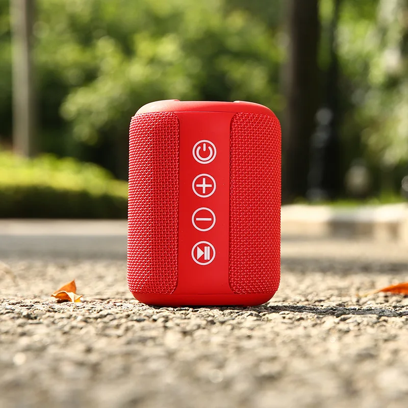 Водонепроницаемый bluetooth динамик Портативный беспроводной Открытый Колонка сабвуфер бум-бокс музыкальный центр супер бас Саундбар pk xtreme - Цвет: X9S red