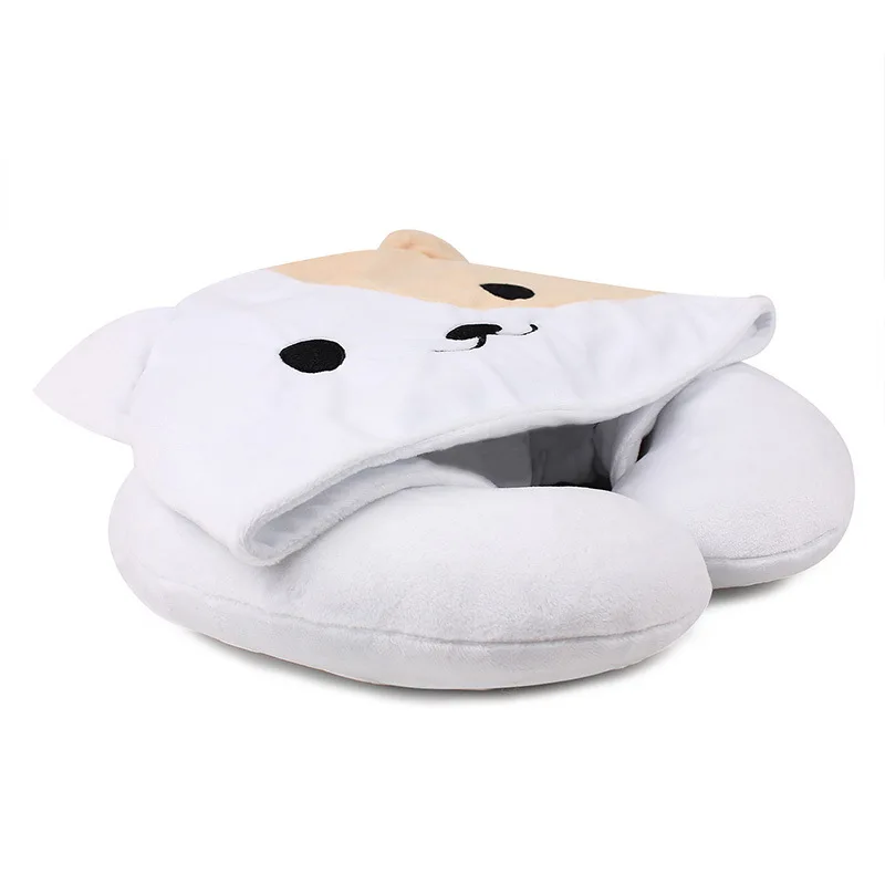 Neko Atsume U-SHAPE Подушка Neko Atsume сопутствующие товары U-SHAPE Подушка шляпа в тени ворсистая подушка задняя подушка