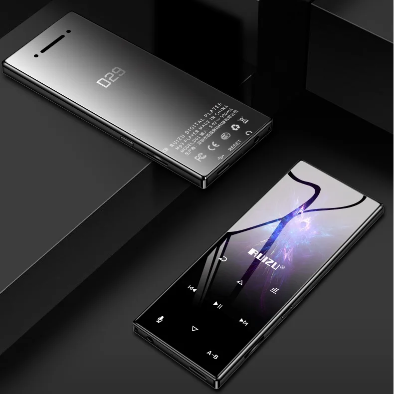 Оригинальный Bluetooth MP3-плеер RUIZU D29 Hi-Fi музыкальный плеер без потерь портативный