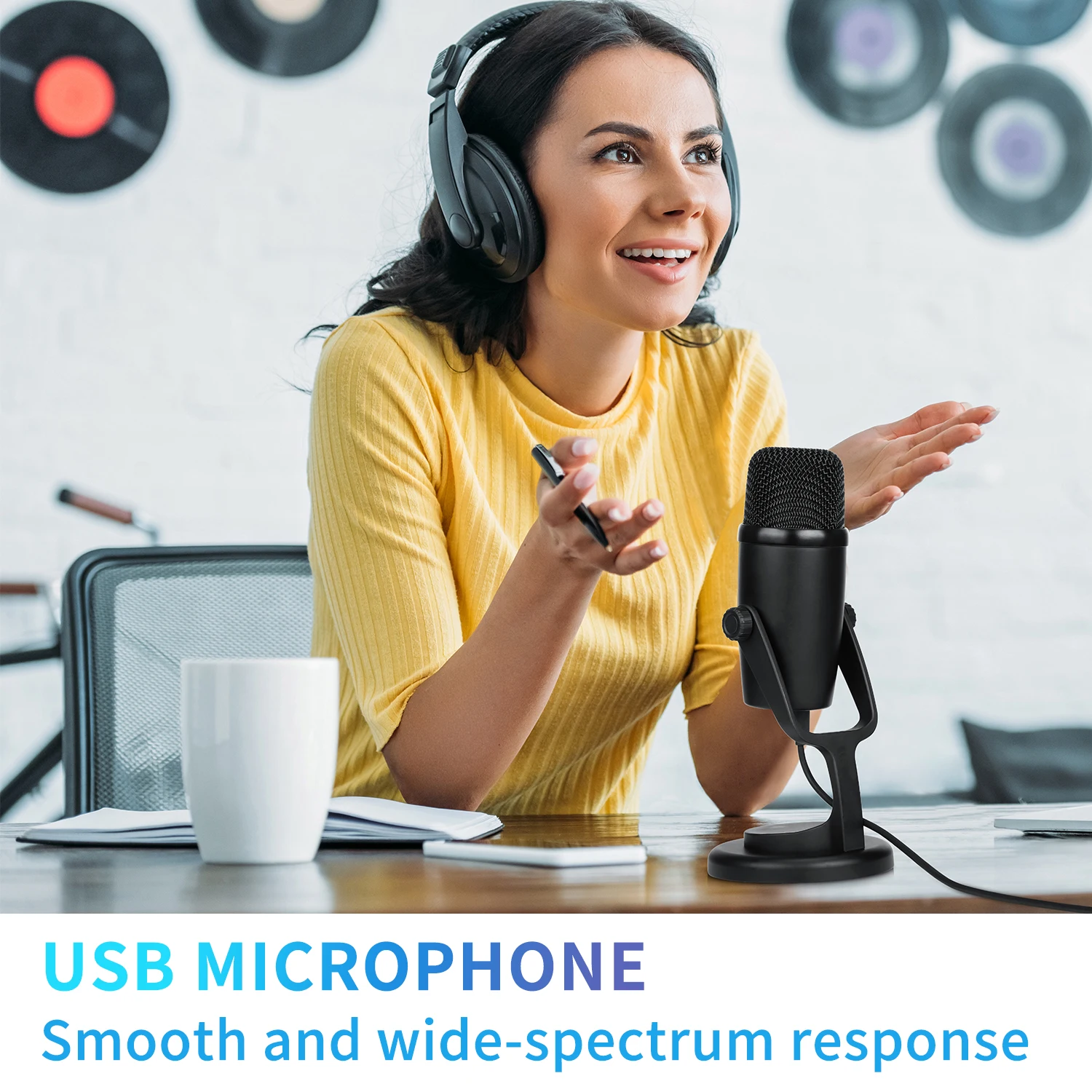 BOYA BY-PM500 USB Microphone Compatible With