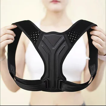 등 자세 교정기, 코르셋, 쇄골, 척추 자세 교정, 조절 가능한 지지 벨트, 통증 완화, Traine, 척추 자세 지원