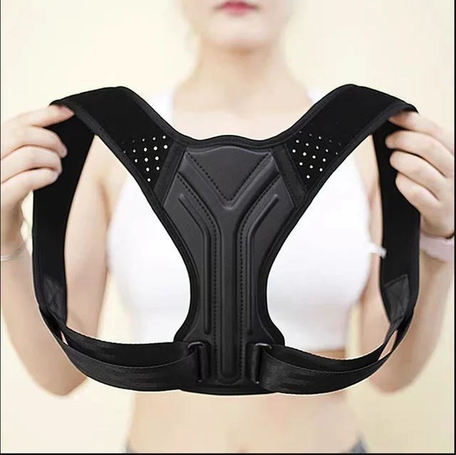 New Posture Corrector Spine Back Shoulder Support Corrector Band Adjustable Brace Correction Humpback Back Pain Relief