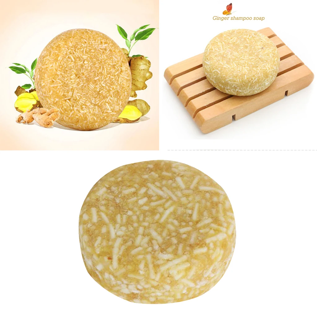 Handmade Hair Growth Darken Solid Shampoo Soap Bar Organic Moisturise & Repair