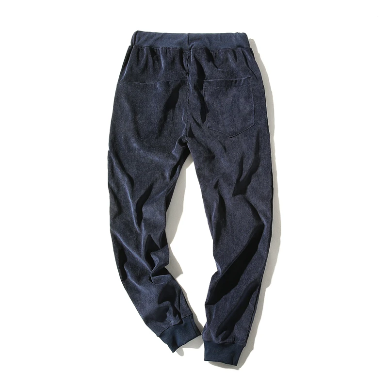 Весенние и осенние Комбинезоны повседневные брюки мужские ноги Корейская версия трендовые маленькие вельветовые брюки мужские