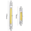 R7S LED 118mm 78mm Dimmable COB Lamp Bulb Glass Tube 30W 20W 10W Light Replace Halogen Lamp Light AC 220V 240V R7S Spotlight ► Photo 2/6