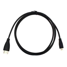 Изысканный дизайн прочный 0 5 м Микро Тип Hdmi к Мужской адаптер