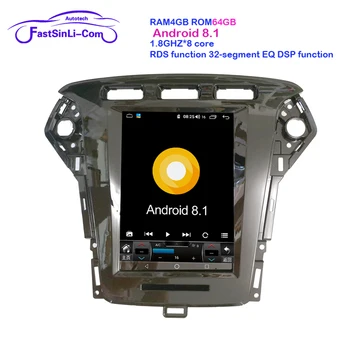 

android player for Ford Mondeo 2011-2013 years Vertical large screen GPS multimedia radio navigaton system