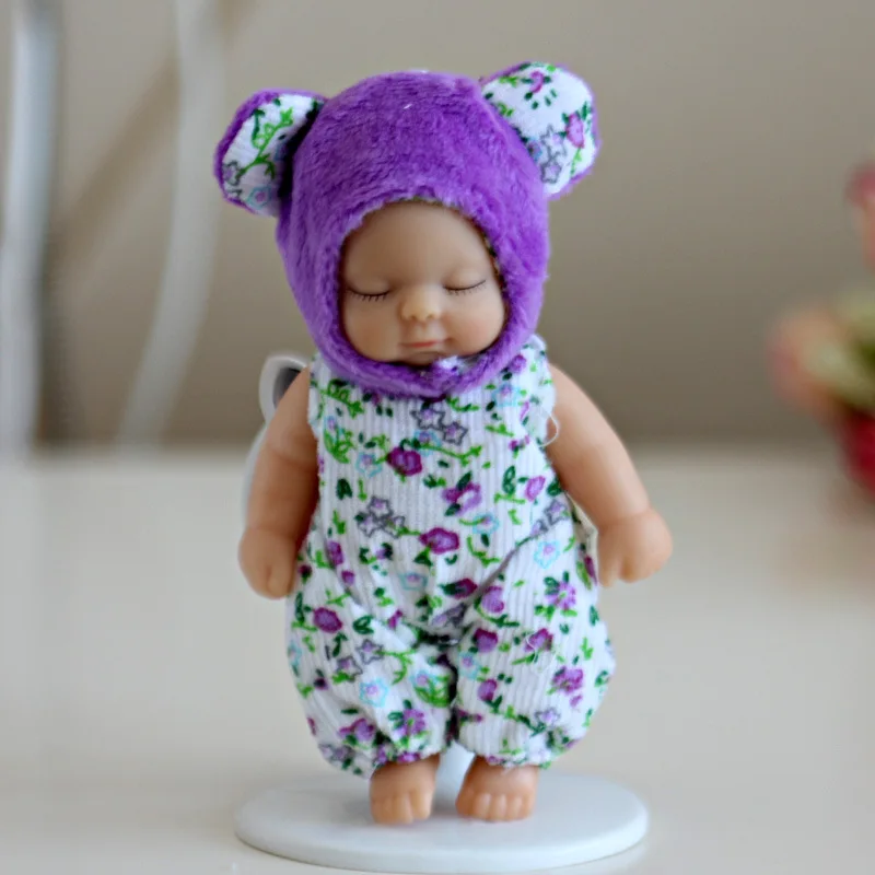 Новая милая Спящая силиконовая кукла преобразования плюшевые животные брелок кулон Жираф медведь собака сумка рюкзак шарнир Дети Мини кукла - Цвет: 8