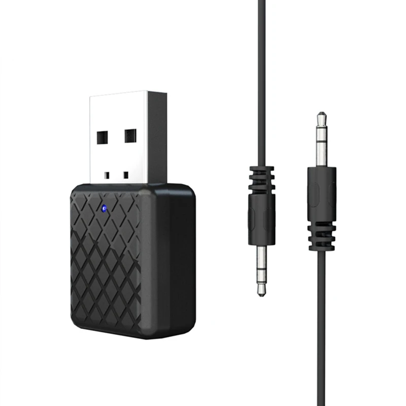 Bluetooth 5,0 аудио приемник передатчик Мини 3,5 мм Aux Стерео Bluetooth передатчик для телевизора ПК беспроводной адаптер для автомобиля