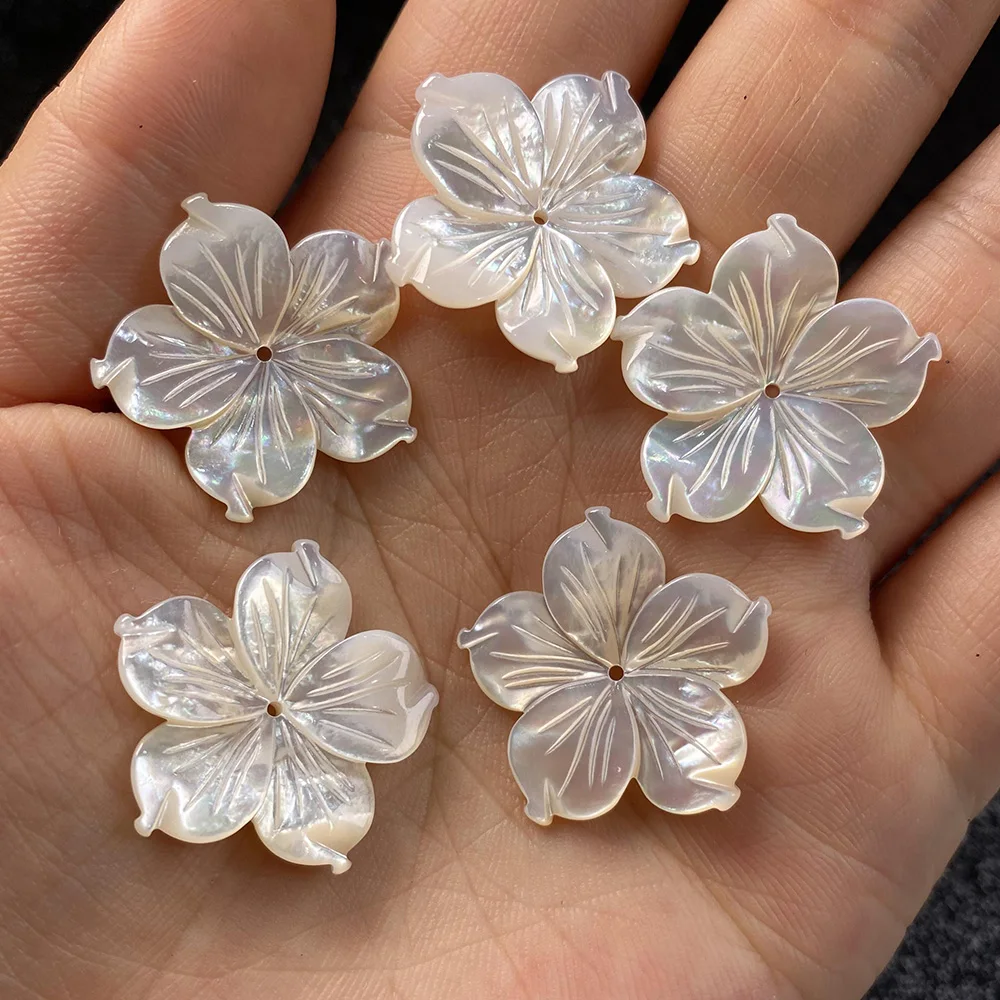 jewelry from flower petals