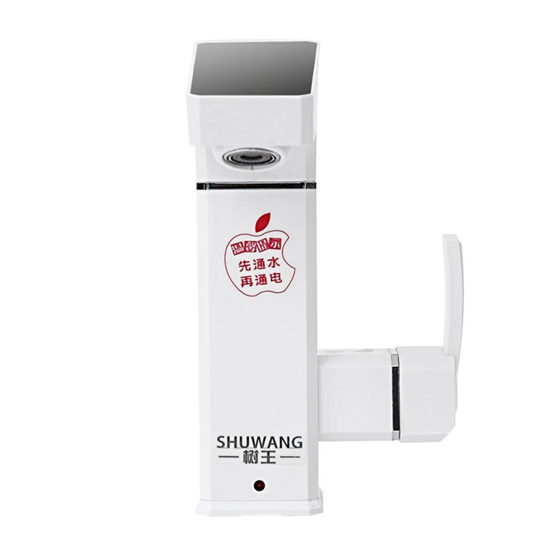  3000W Instant Electric Hot Water Heaters Tap Tankless LED Digital Display Large Screen Leakage Prot - 4000116380995