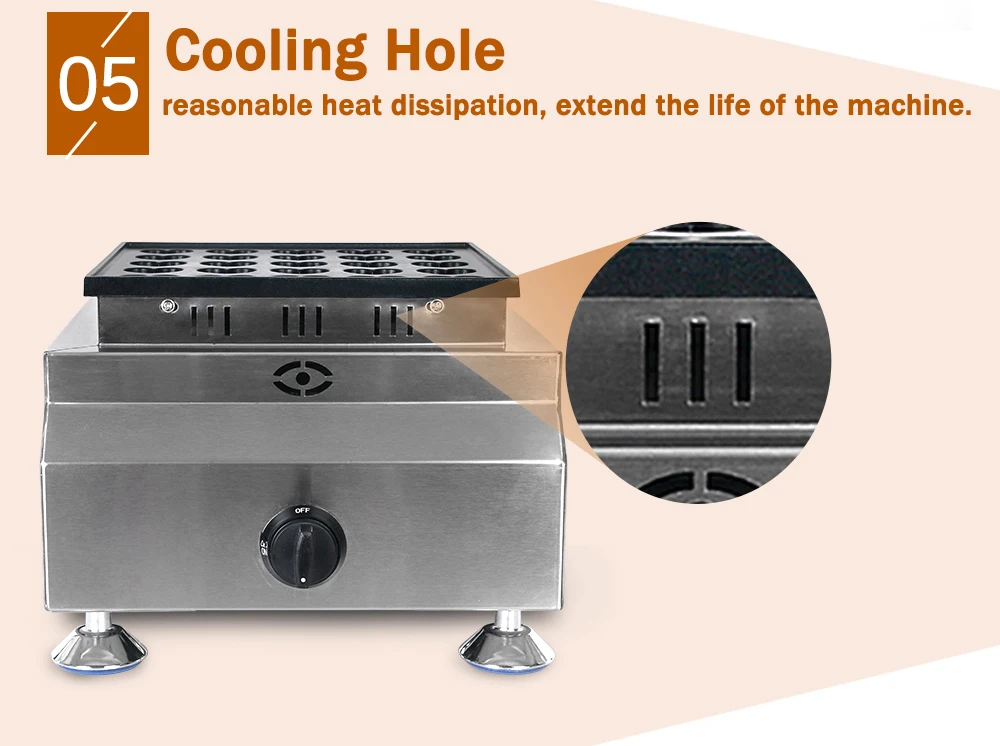 EY-25R杰亿25孔燃气心形松饼机详情图_09