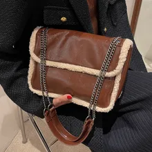 

Fashion Design Women's Crossbody Bag Quality Soft Leather Shoulder Bag Chain Flap Handbags Female Casual All Match Messenger Bag