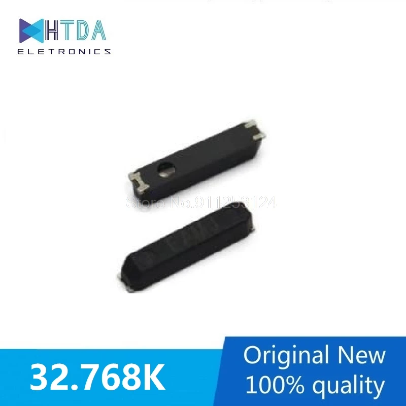 10pcs/lot MC146 32.768KHZ 32.768K 7*1.5*1.4MM SMD Quartz Crystal Resonator Passive Oscillator In Stock
