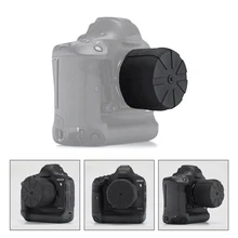 DSLR Lens Cover Soft Silicone Protective Cap for Canon Nikon Sony Olypums Fuji Lumix Pentax SLR Camera Lens