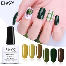 Elite99 10ml Avocado Gel Nail Polish Vernis Semi Permanant UV Nail Gel Primer Soak Off Nail Art Gel Varnish Gelpolish Manicure