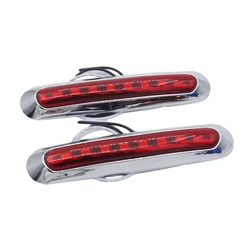 

2Pcs 12V/24V 9 Led Side Marker Lights Tail Lamp Car Truck Trailer Rear Lights Parking Light
