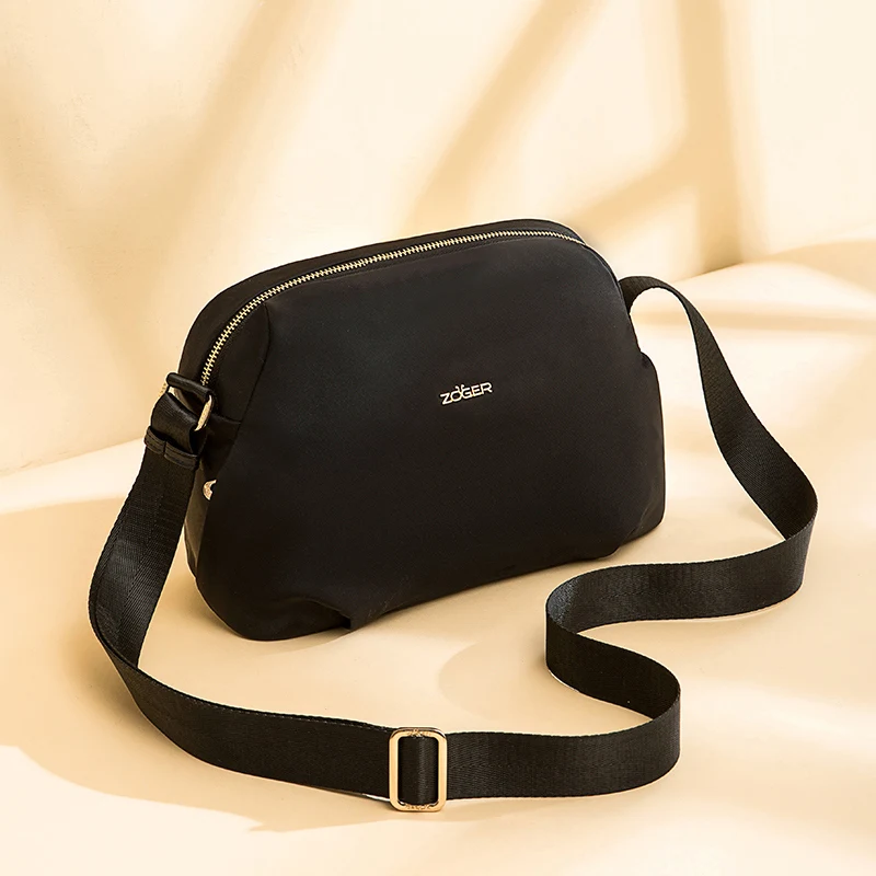 

One-shoulder aslant bag ladies 2019 new Korean style casual fashion simple versatile lightweight canvas change purse coin bag in