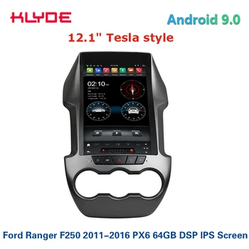 

Klyde 12.1'' Ranger F250 Tesla Android Car Screen PX6 64GB Built in DSP Car radio for 2011 2012 2013 2014 2015 2016