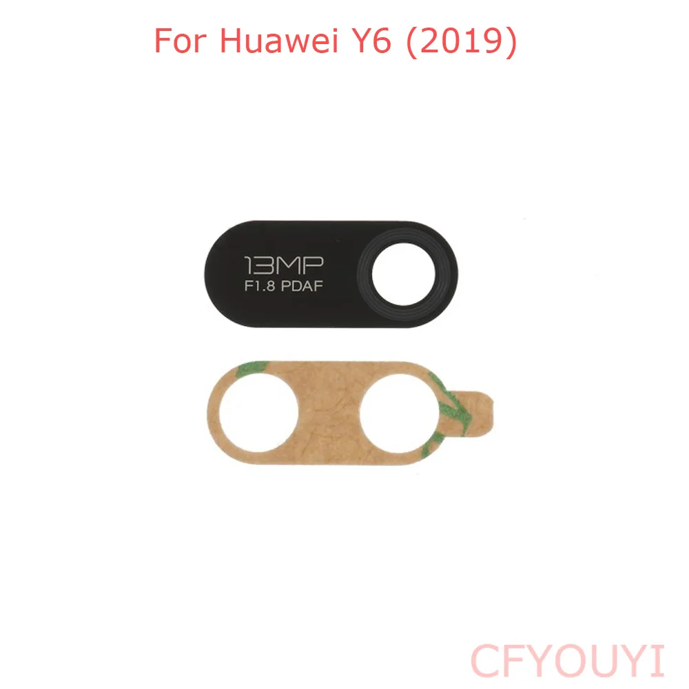 Для huawei Y6 задняя камера стеклянная линза с клеевым клей для наклеек