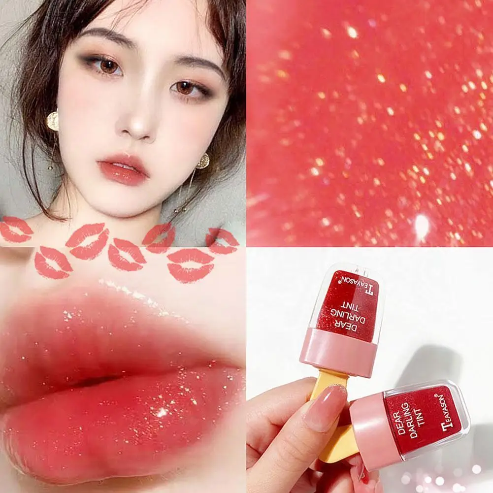 

Liquid Lipstick Ice Cream Lip Tint Makeup Lipgloss Lipgloss Hydrating Nutritious Moisturizer TSLM1 Tint Lip Cosmetics N0V1
