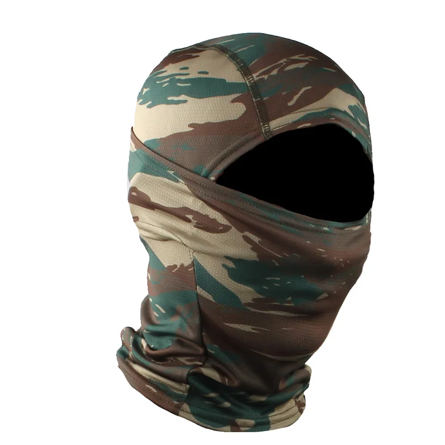 Military Balaclava Tactical Hunting Mask Camouflage Head Cover Full Face Scarf Breathable Fast Dry Cap Elastic Sandproof Bandana 