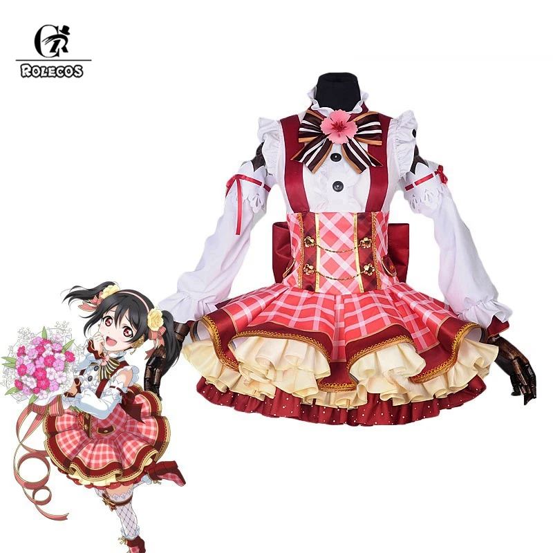 Rolecos 愛のライブコスチューム 花の花束 コスプレ衣装 ヤザワニコノゾミトジョエリリンコスプレライブコスチューム ソノダ海小取まき Aliexpress