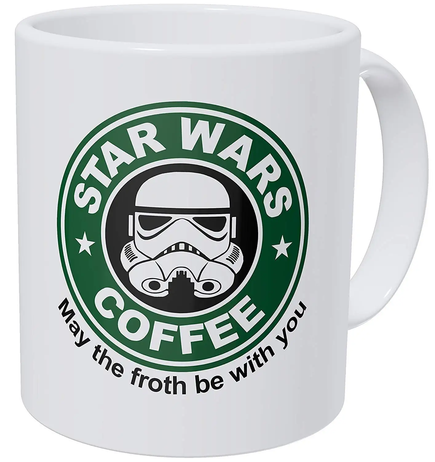 

Starwars May The Froth Be With You 11 Ounces Funny Coffee Mug
