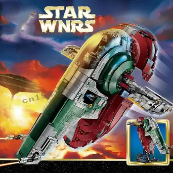 

05037 Lepining LG Star Wars Classic Series Slave UCS I Slave NO.1 Model 2067Pcs Building Block Bricks Toys 75060 Boy Gifts